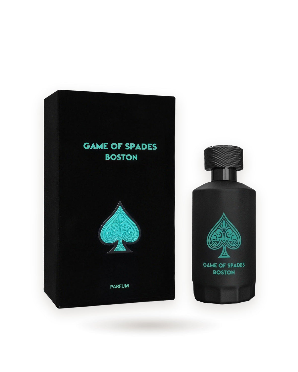 Game of Spades Boston de Jo Milano Paris: frasco con su caja (imagen de prueba)