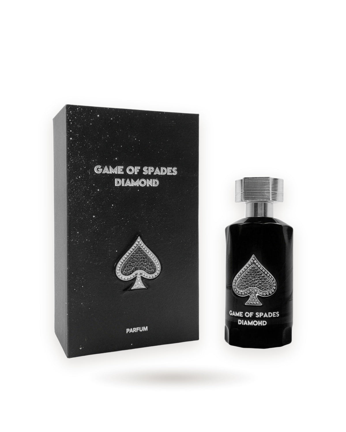 Game of Spades Diamond de Jo Milano Paris: frasco con su caja (imagen de prueba)