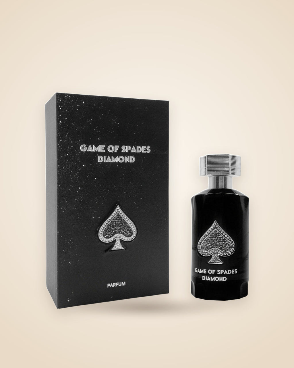 Game of Spades Diamond de Jo Milano Paris: frasco con su caja (imagen de prueba)
