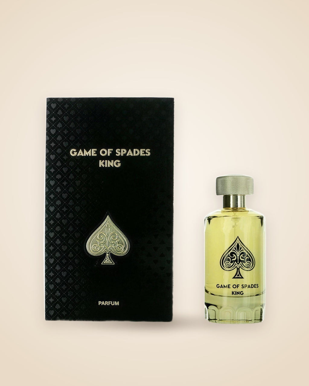 Game of Spades King de Jo Milano Paris: frasco con su caja (imagen de prueba)