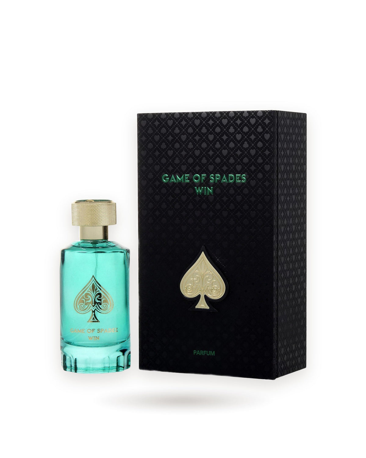 Game of Spades Win de Jo Milano Paris: frasco con su caja (imagen de prueba)