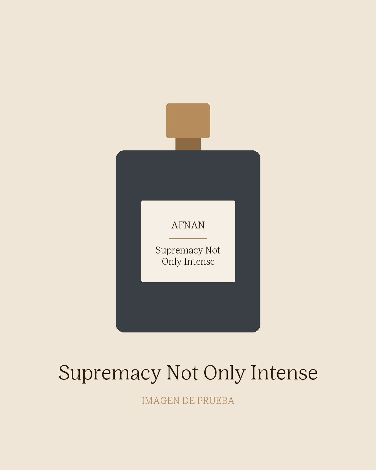 Supremacy Not Only Intense de Afnan (imagen de prueba)