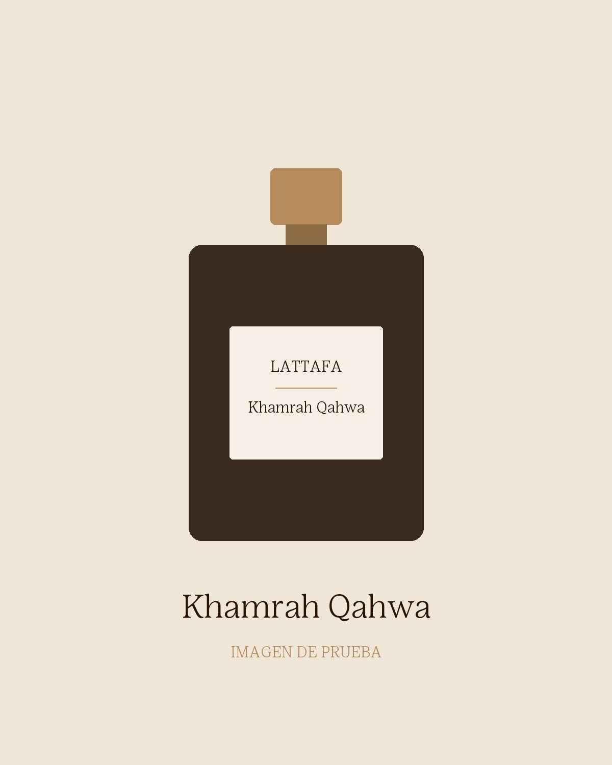 Khamrah Qahwa de Lattafa (imagen de prueba)